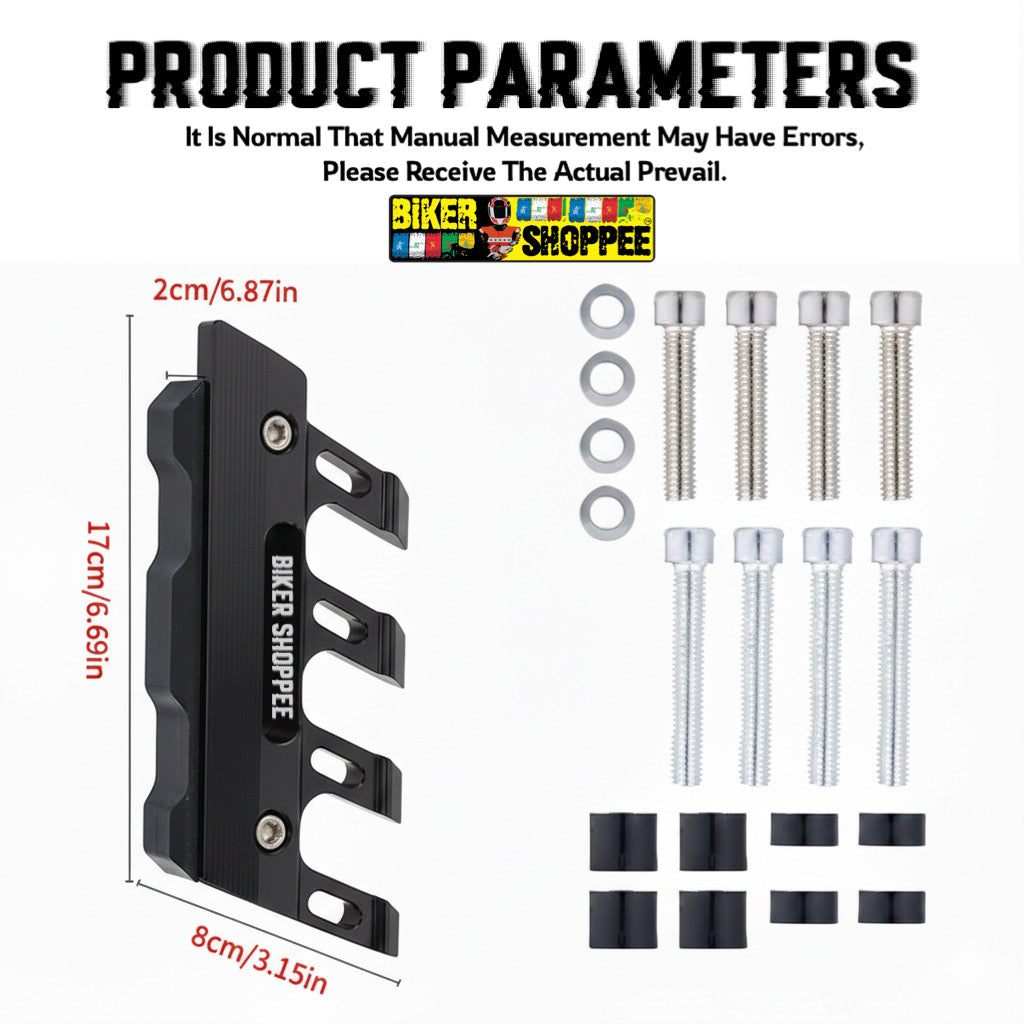 PREMIUM CNC FRONT FENDER SLIDER SHOCKER PROTECTOR GUARD