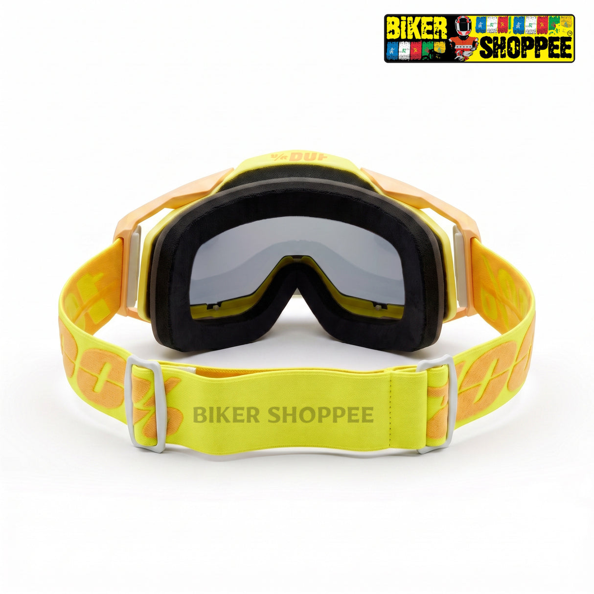 100% ARMEGA MX GOGGLE HIPER GOLD MIRROR LENS | BIKER SHOPPEE