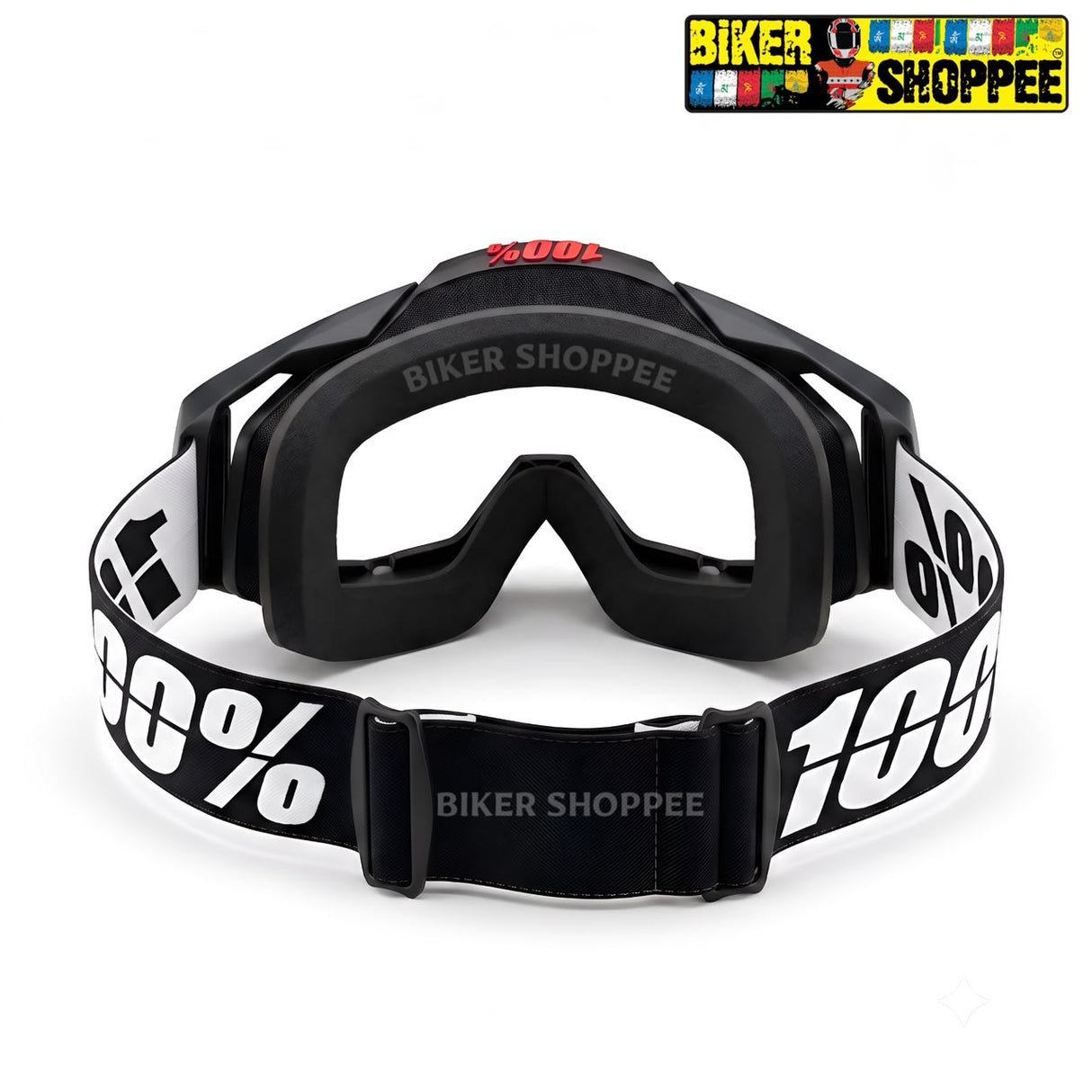 100% THE RACECRAFT MOTOCROSS MX GOGGLES | BIKER SHOPPEE