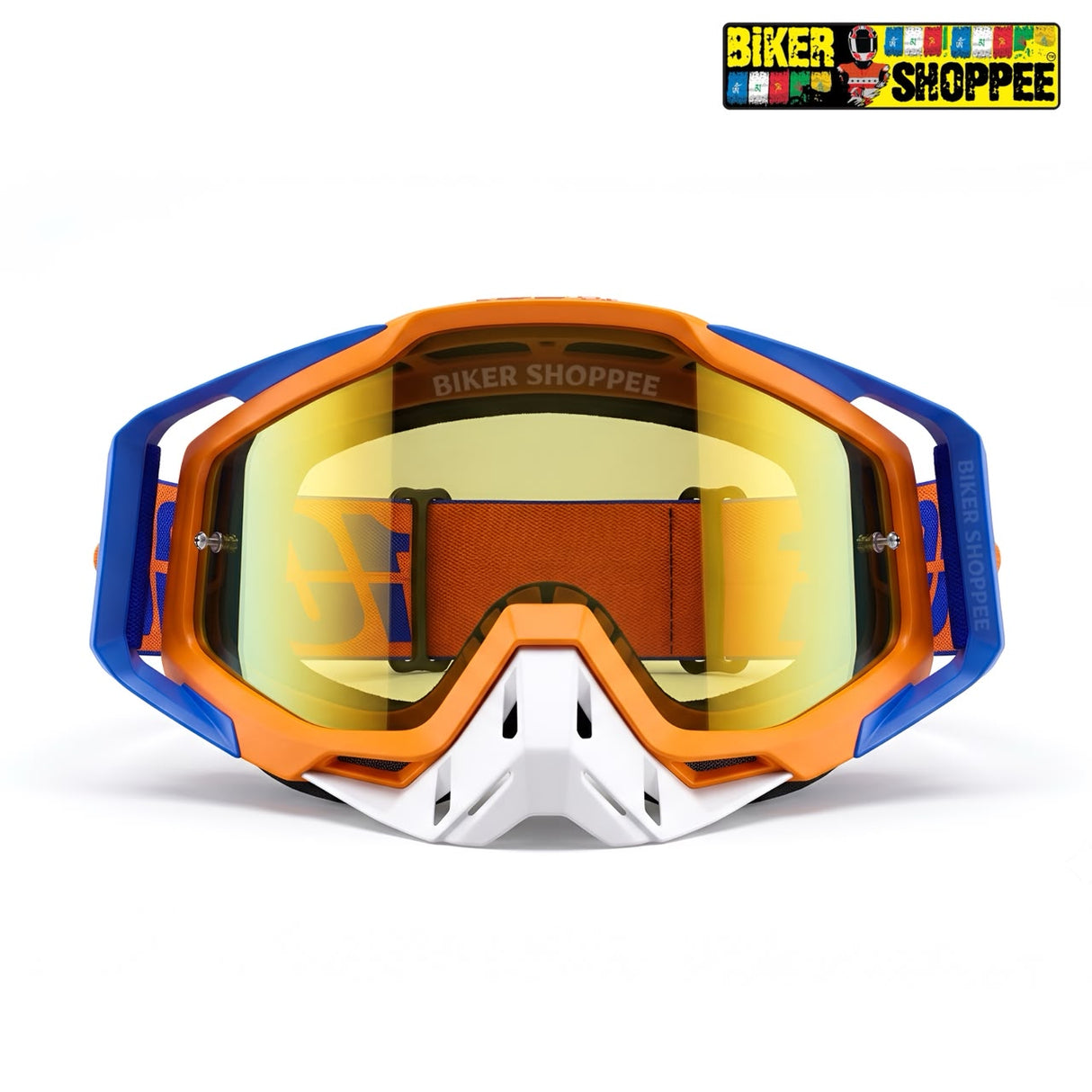 100% THE RACECRAFT MOTOCROSS MX GOGGLES | BIKER SHOPPEE