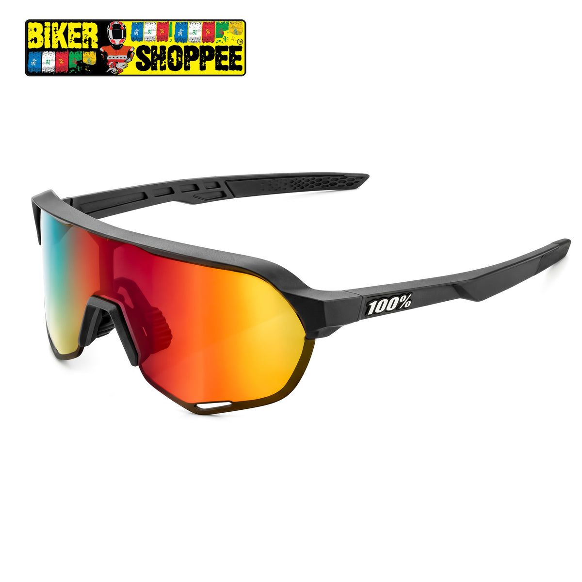 100% S3 SPEEDCRAFT PREMIUM SPORTS PERFORMANCE RIDING SUNGLASSES | BIKER SHOPPEE