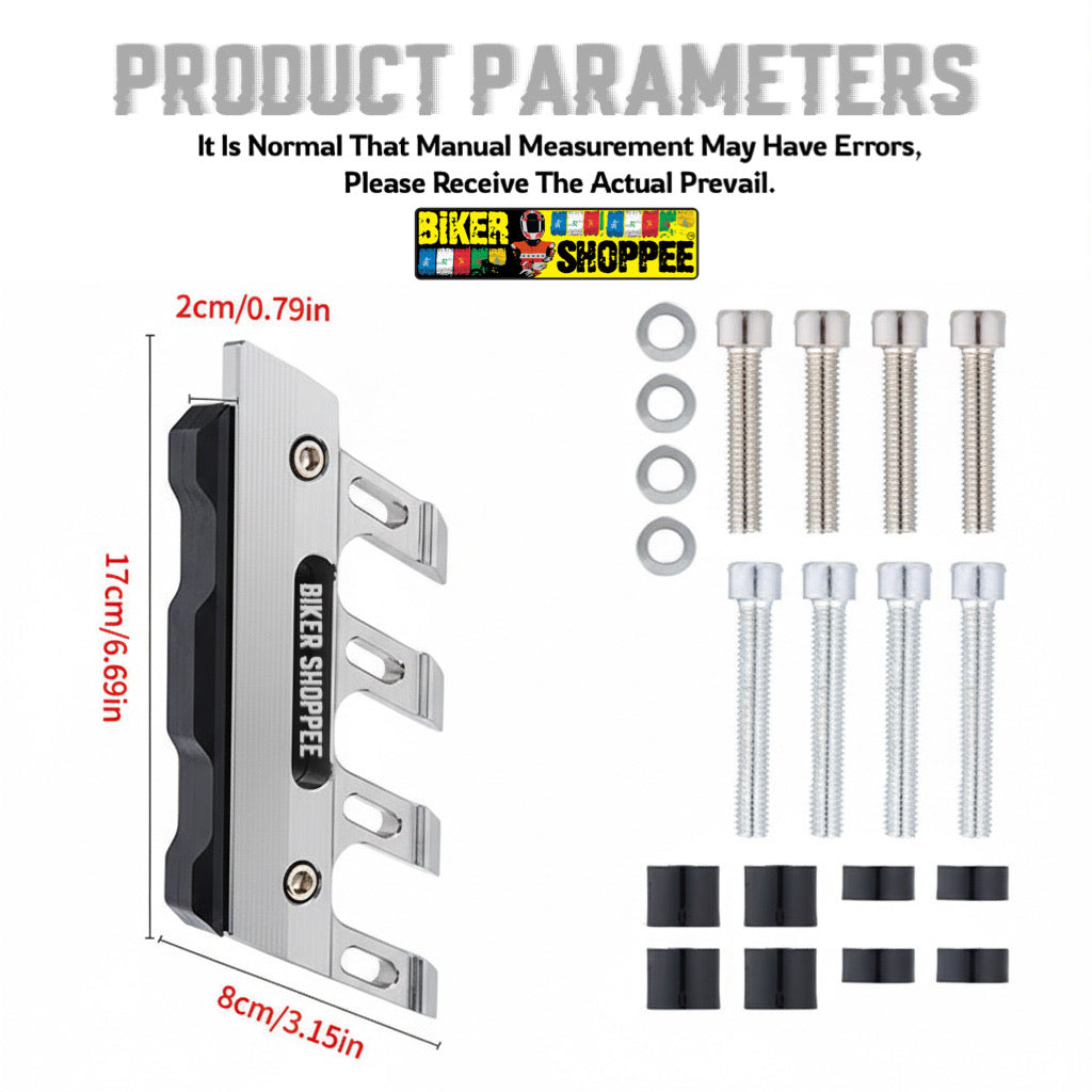 PREMIUM CNC FRONT FENDER SLIDER SHOCKER PROTECTOR GUARD