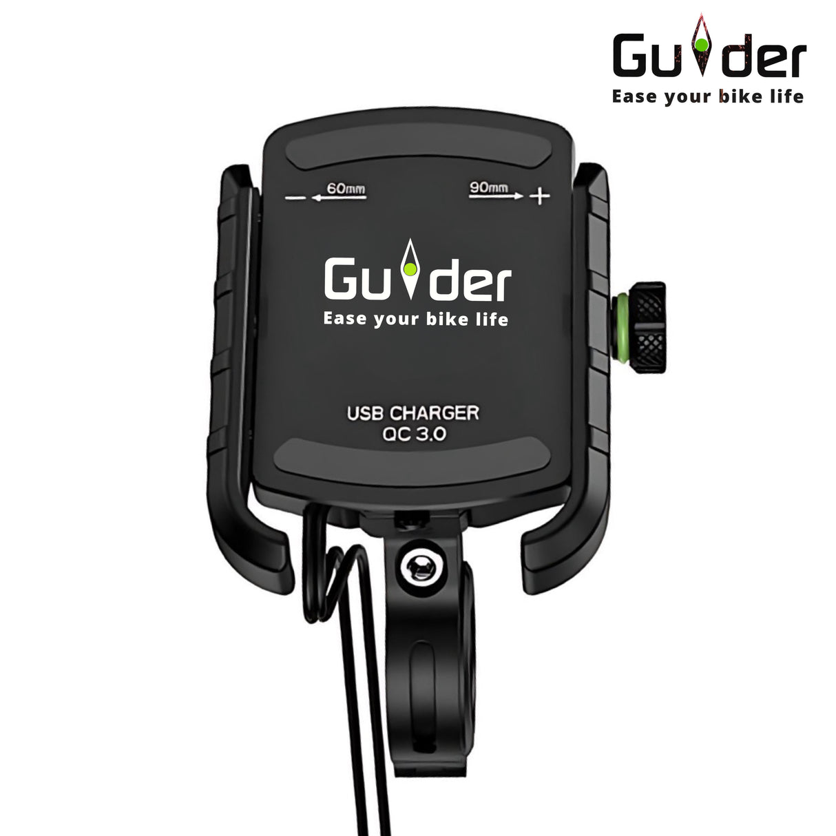 GUIDER M8 PHONE HOLDER WITH CHARGER