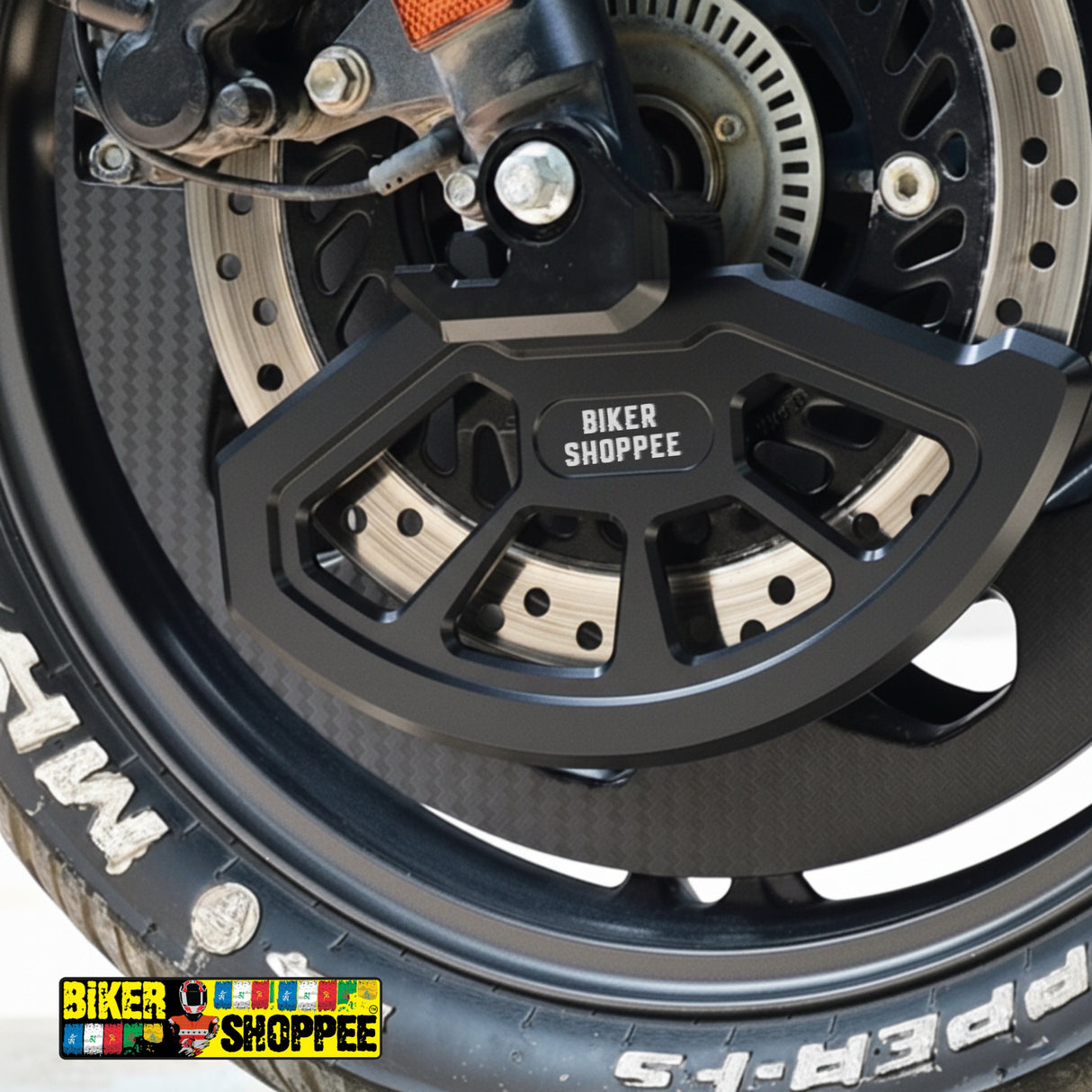 UNIVERSAL CNC FRONT BRAKE DISC PROTECTOR COVER