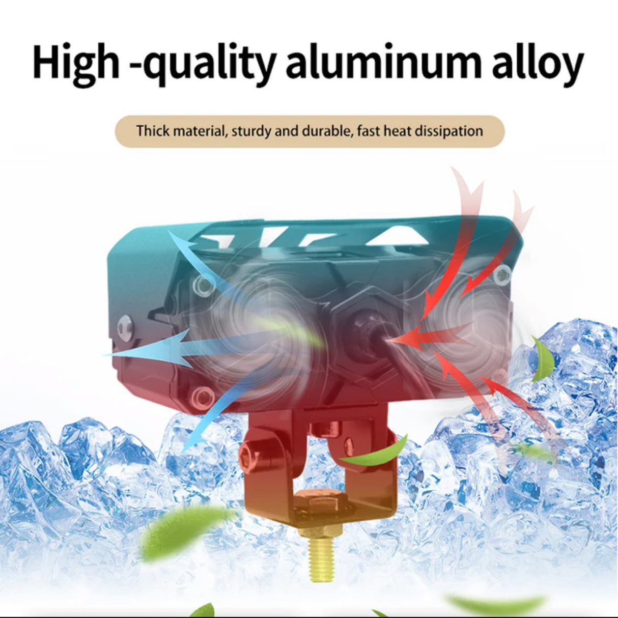 FOUR SHOT LED FOG LIGHT PAIR MOTO X