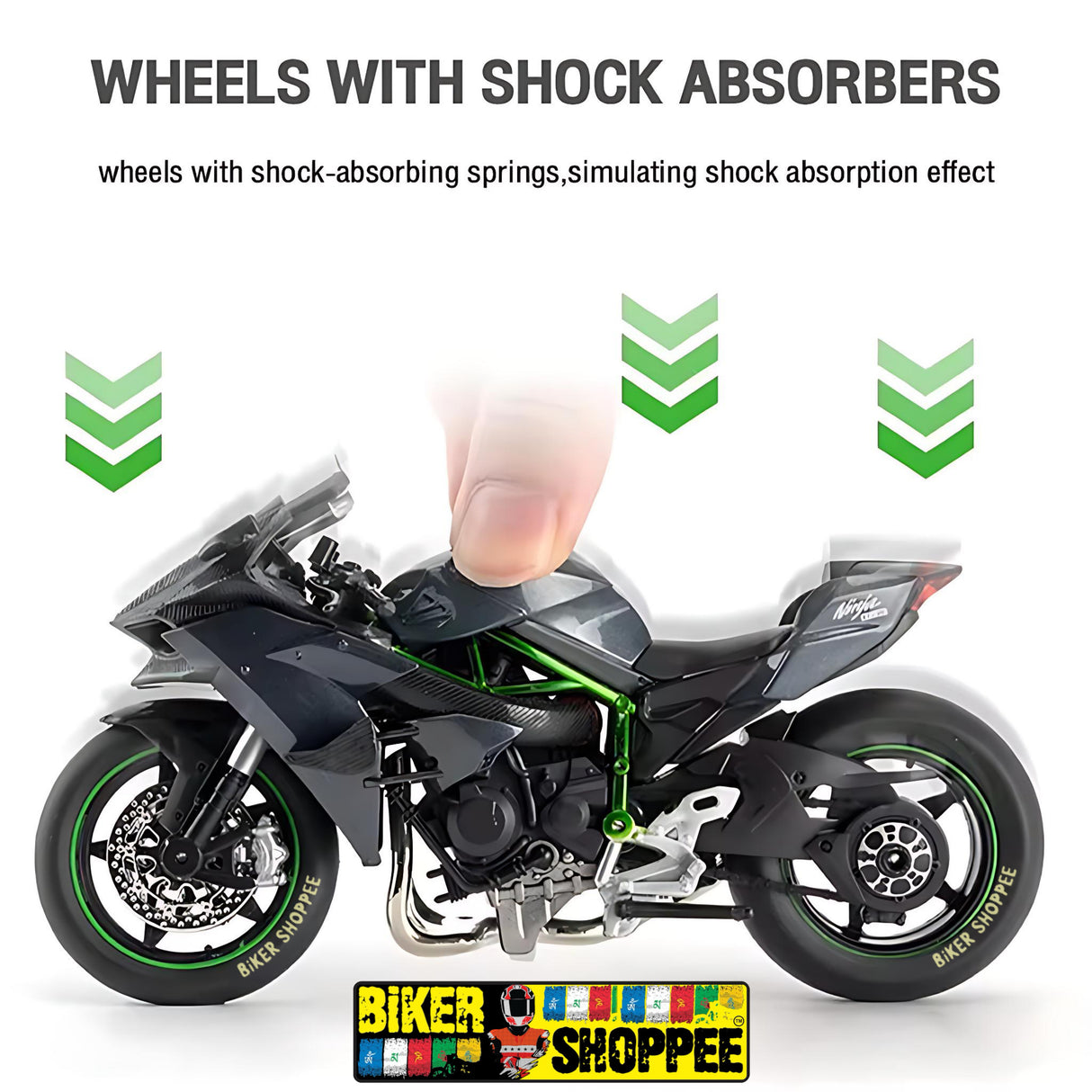 KAWASAKI H2R SCALE MODEL