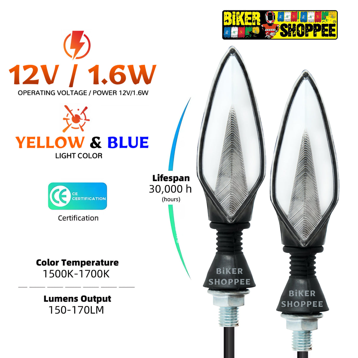 LEAF STYLE BS-02 LED INDIACTOR