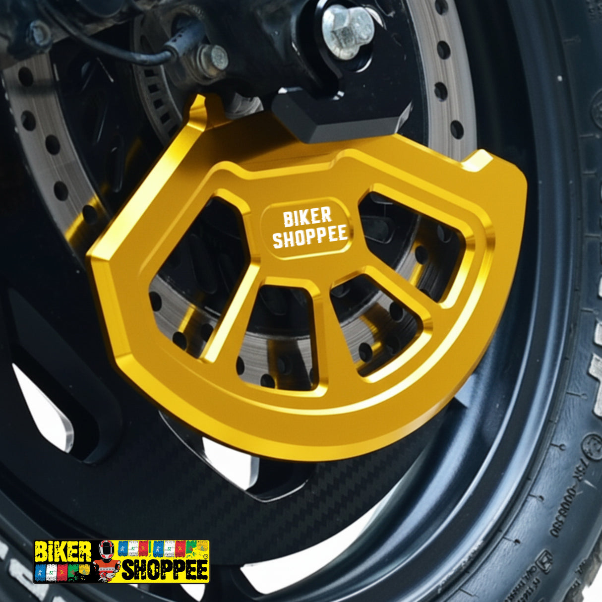 UNIVERSAL CNC FRONT BRAKE DISC PROTECTOR COVER