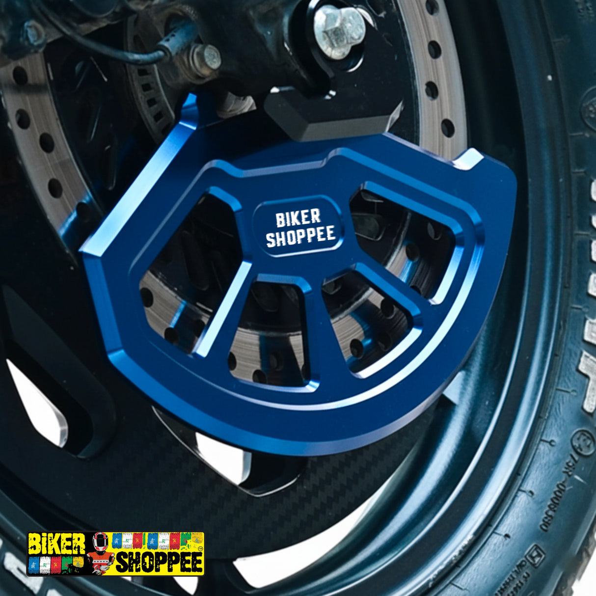 UNIVERSAL CNC FRONT BRAKE DISC PROTECTOR COVER