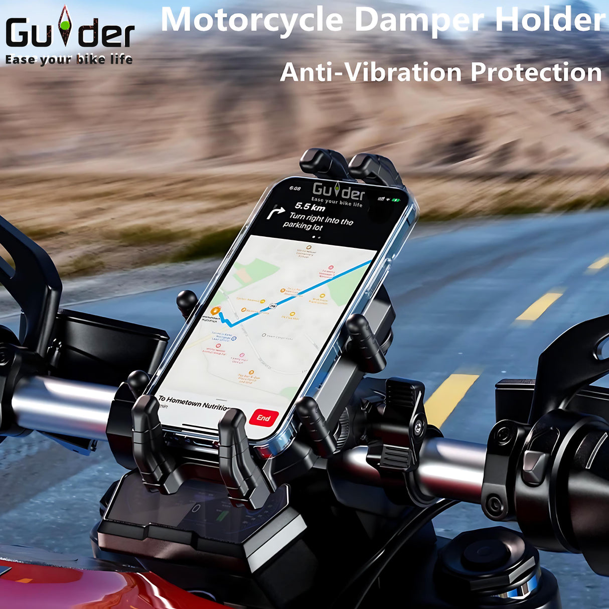 GUiDER SHOCKPROOF PHONE HOLDER M26 B1