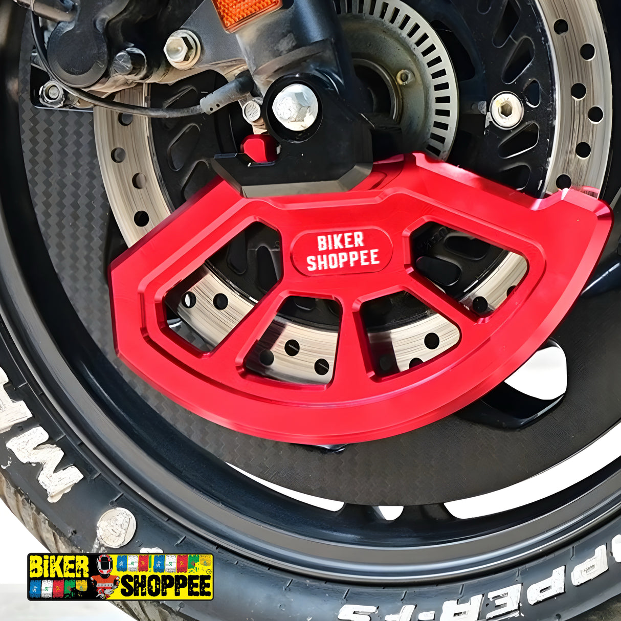 UNIVERSAL CNC FRONT BRAKE DISC PROTECTOR COVER