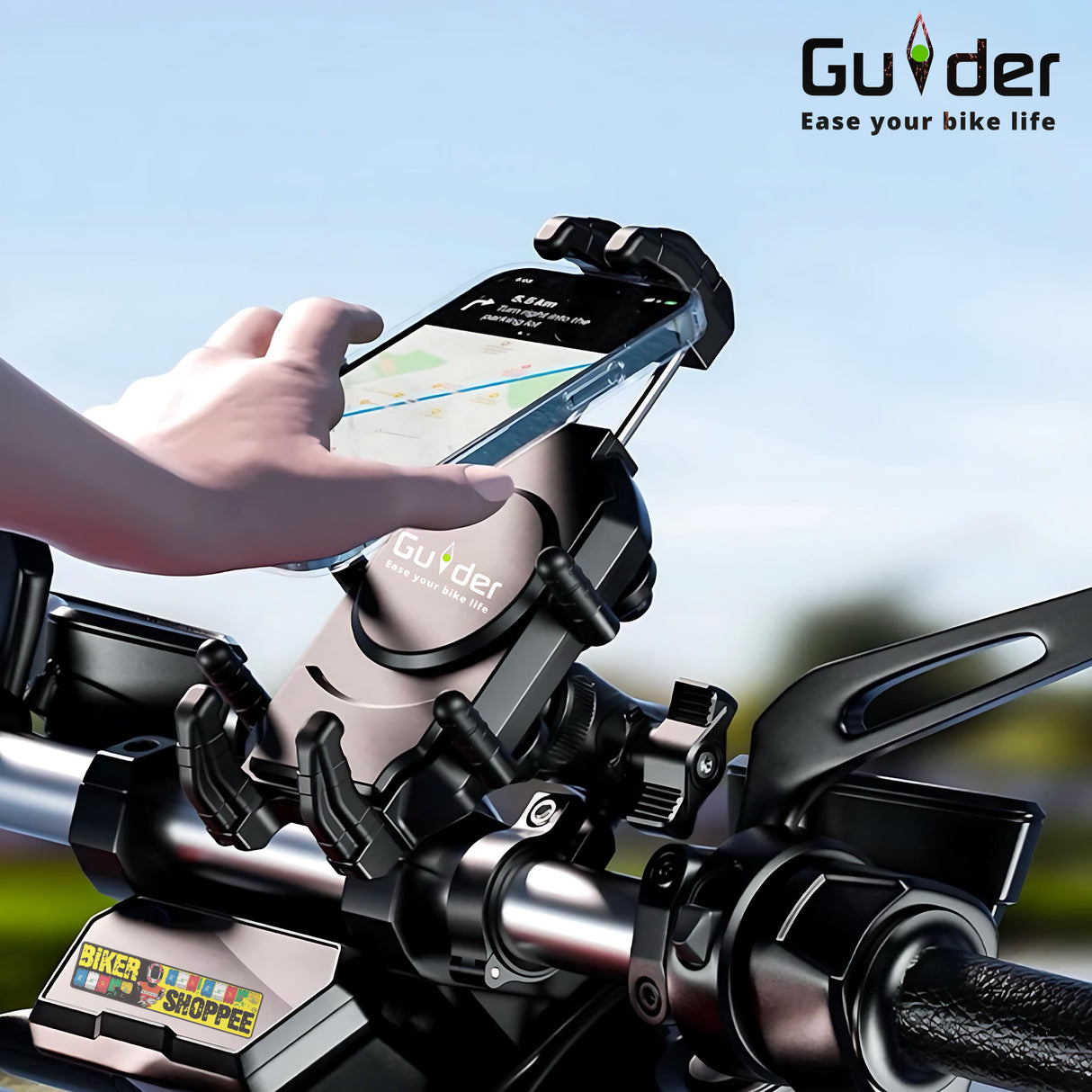 GUiDER SHOCKPROOF PHONE HOLDER M26 B1