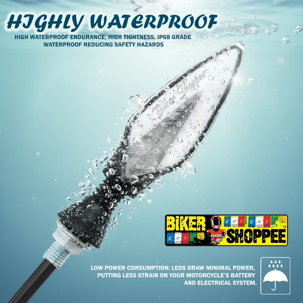 LEAF STYLE BS-02 LED INDIACTOR