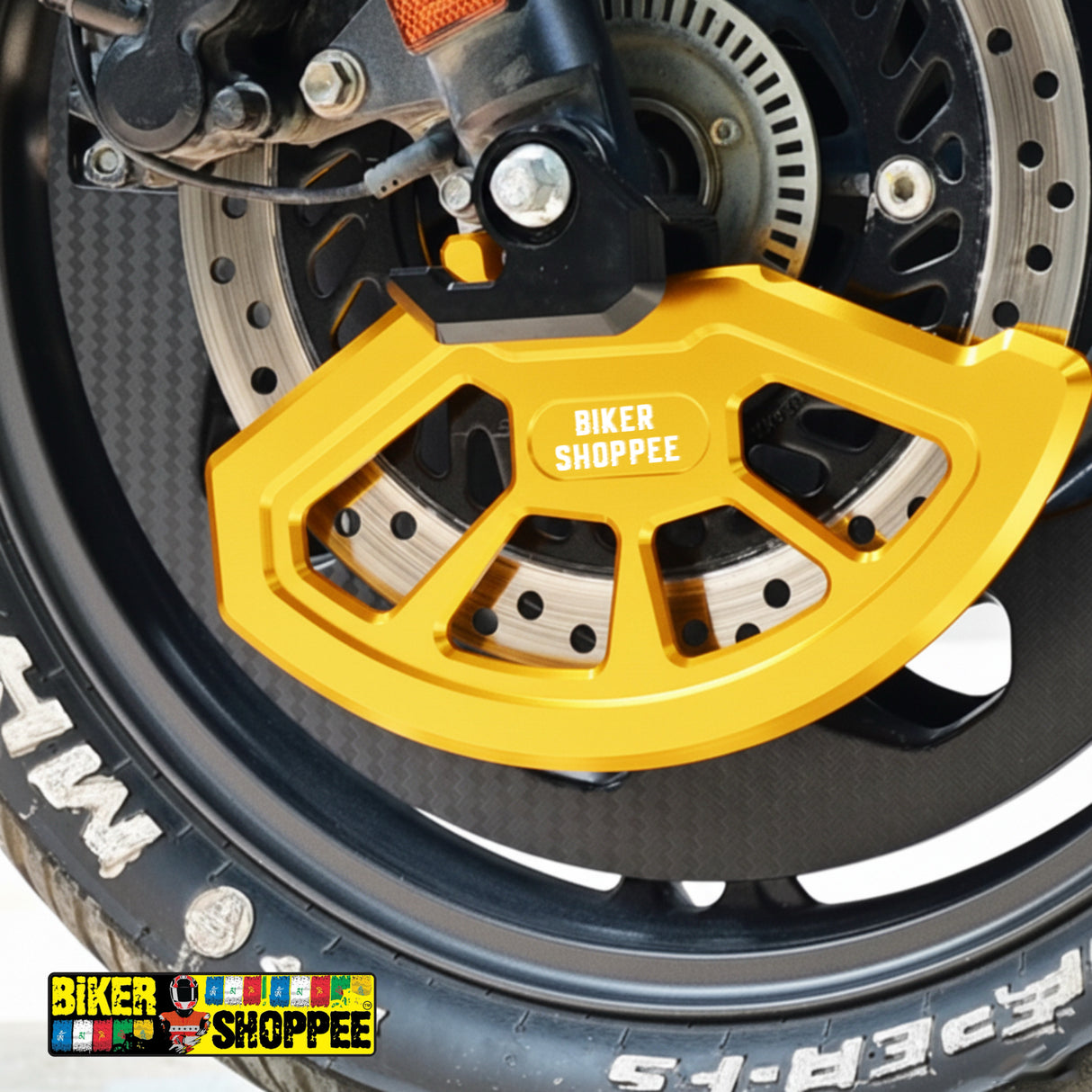 UNIVERSAL CNC FRONT BRAKE DISC PROTECTOR COVER