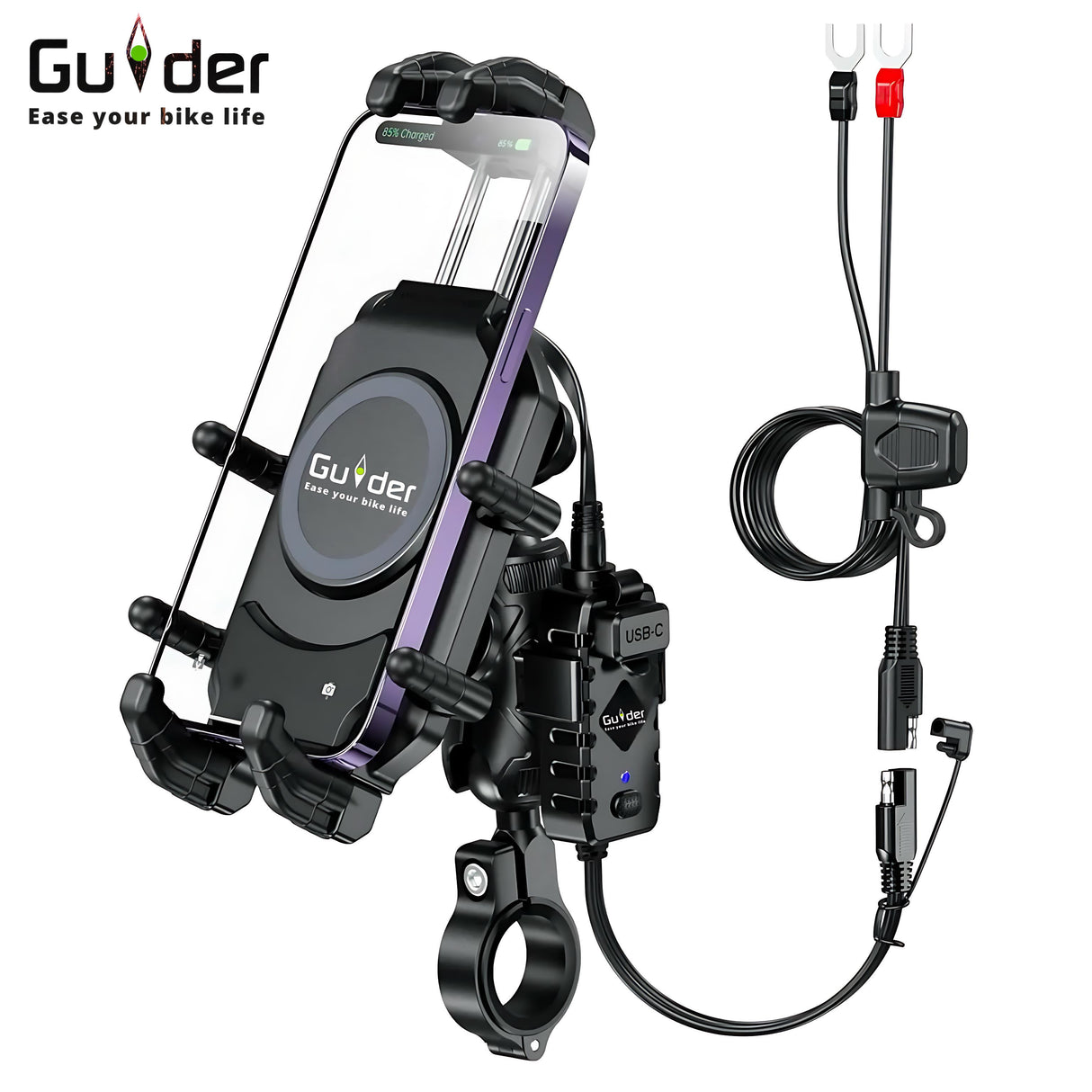 GUiDER SHOCKPROOF WIRELESS CHARGER PHONE HOLDER M26 A1