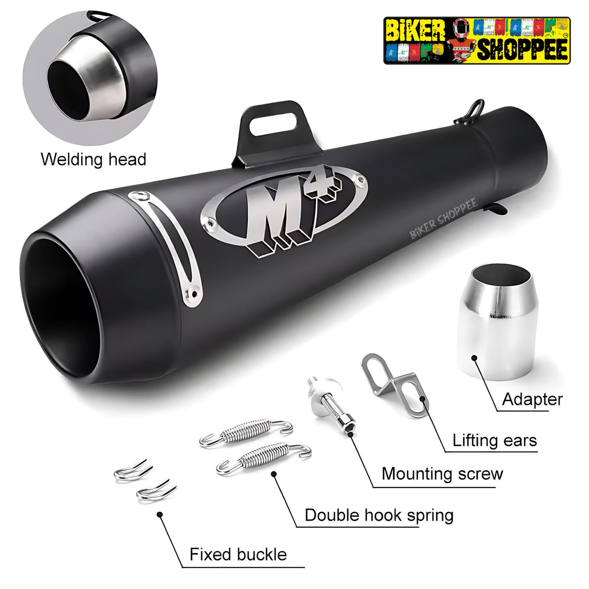 M4 EXHAUST BLACK