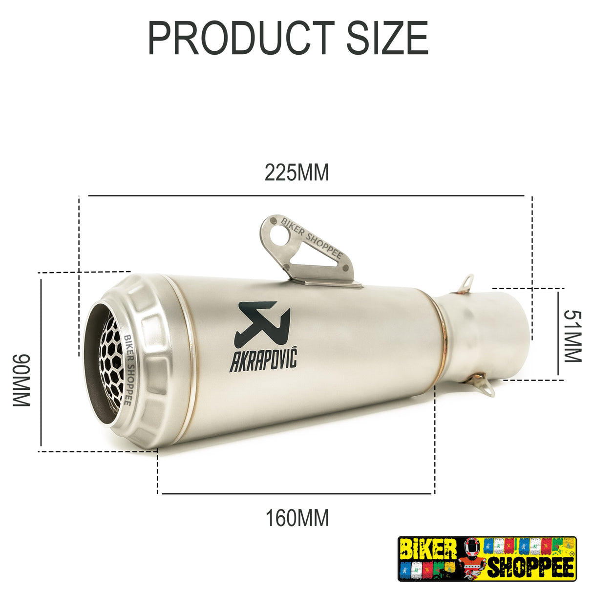 AKRAPOVIC RACING GP EXHAUST