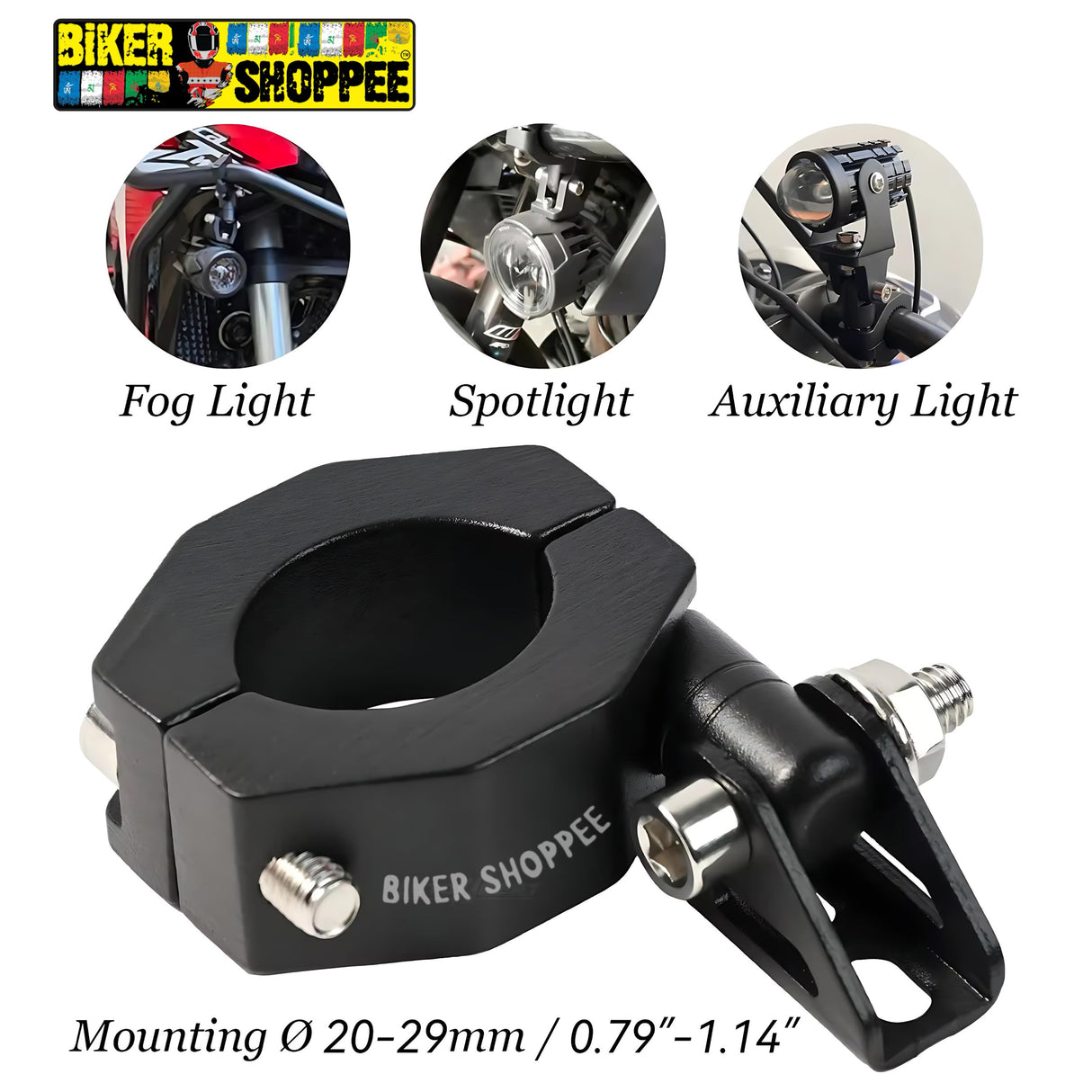 NEW GEN UNIVERSAL 360 FOG LIGHT MOUNT PAIR