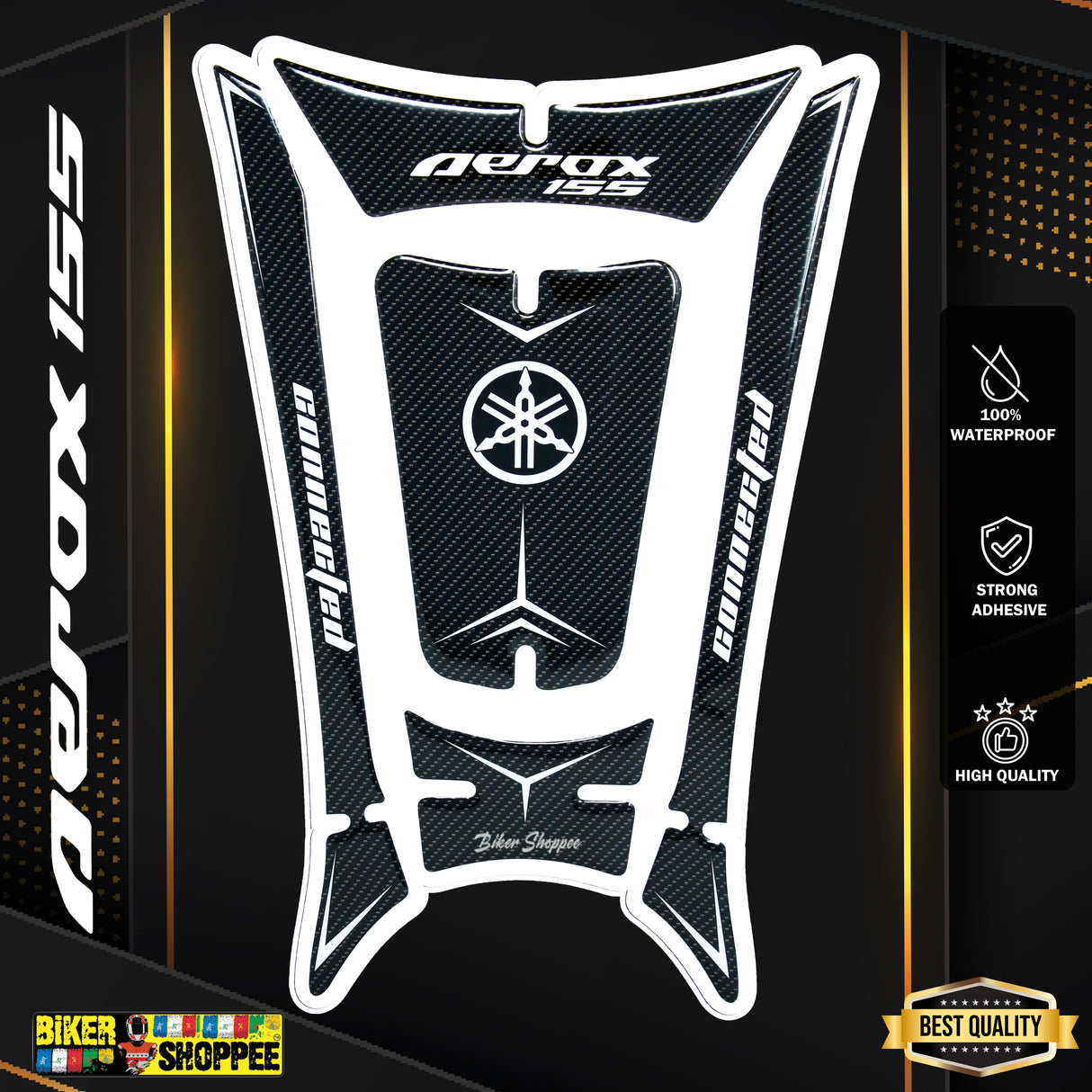 AEROX 155 TANK PAD STICKER