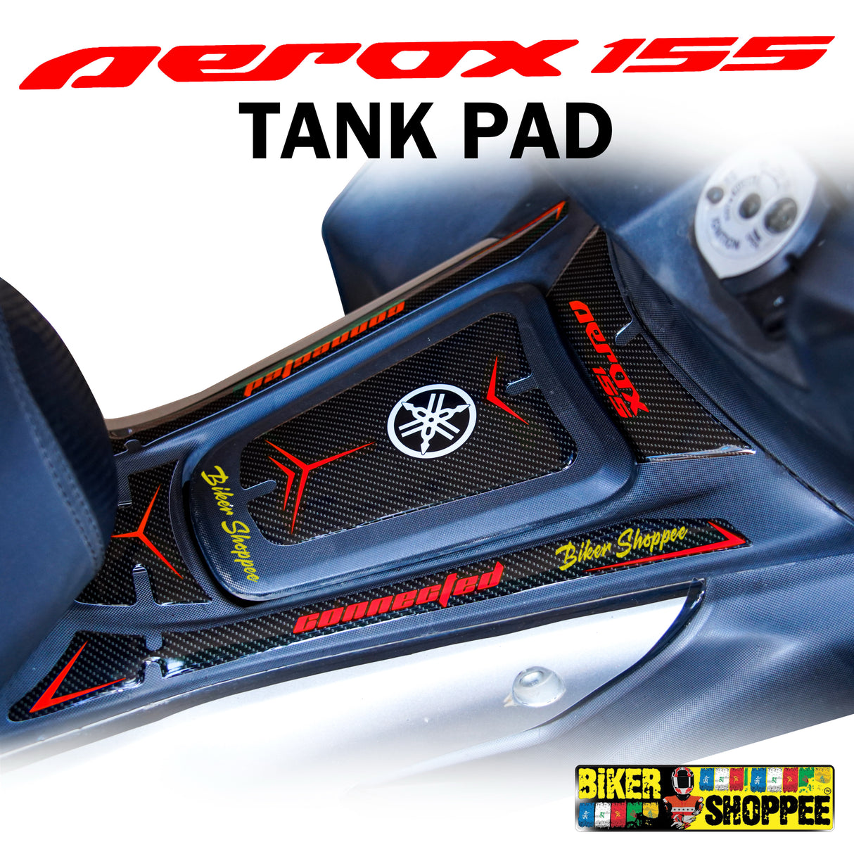 AEROX 155 TANK PAD STICKER