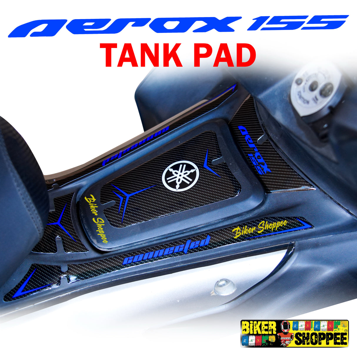 AEROX 155 TANK PAD STICKER