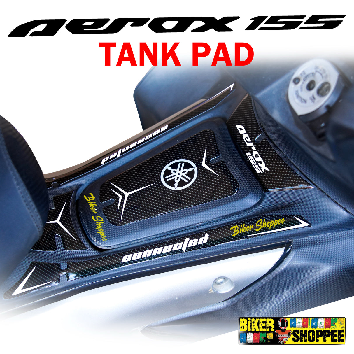 AEROX 155 TANK PAD STICKER