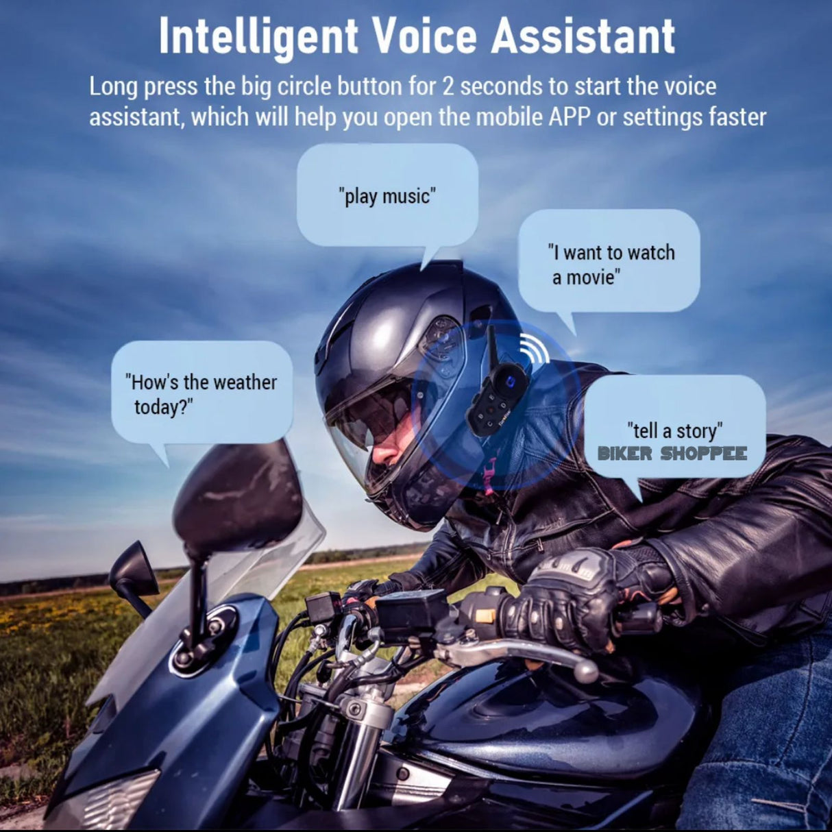 GS6 INTERCOM FOR BIKERS