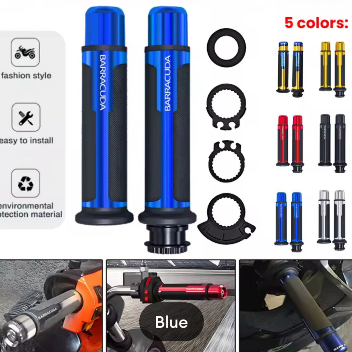 BARRACUDA RACING HANDLE BAR GRIP