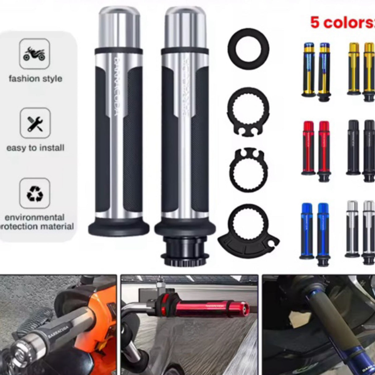 BARRACUDA RACING HANDLE BAR GRIP