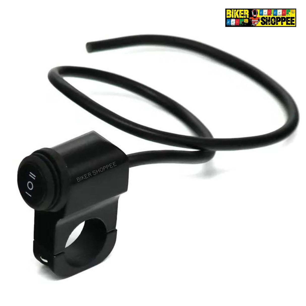 SINGLE 3 WAY SWITCH FOR MOTORCYCLE BLACK