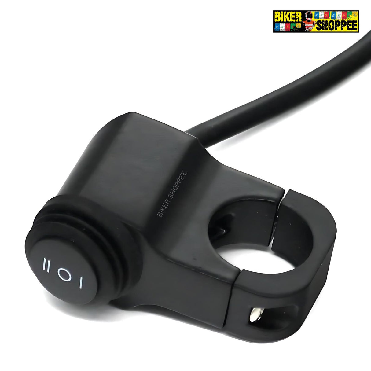 SINGLE 3 WAY SWITCH FOR MOTORCYCLE BLACK
