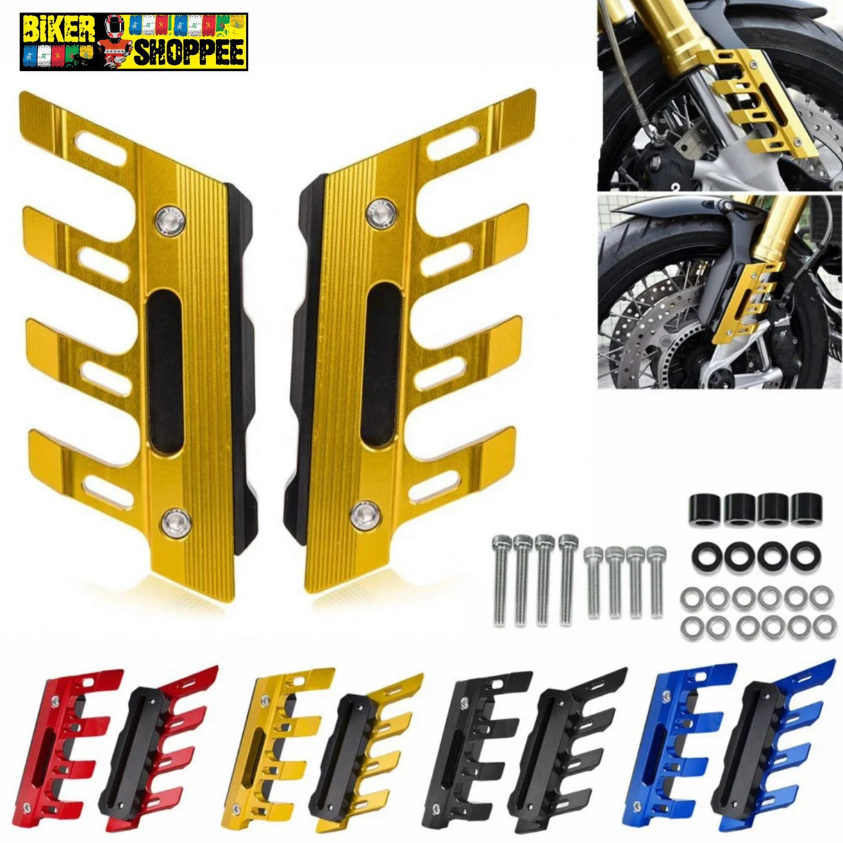 FRONT FENDER SLIDER SHOCKER PROTECTOR GUARD