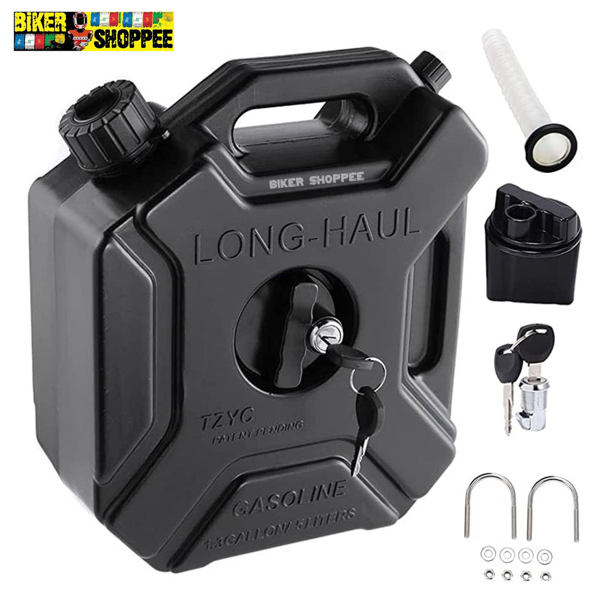 JERRY CAN WITH LOCK 5LTR