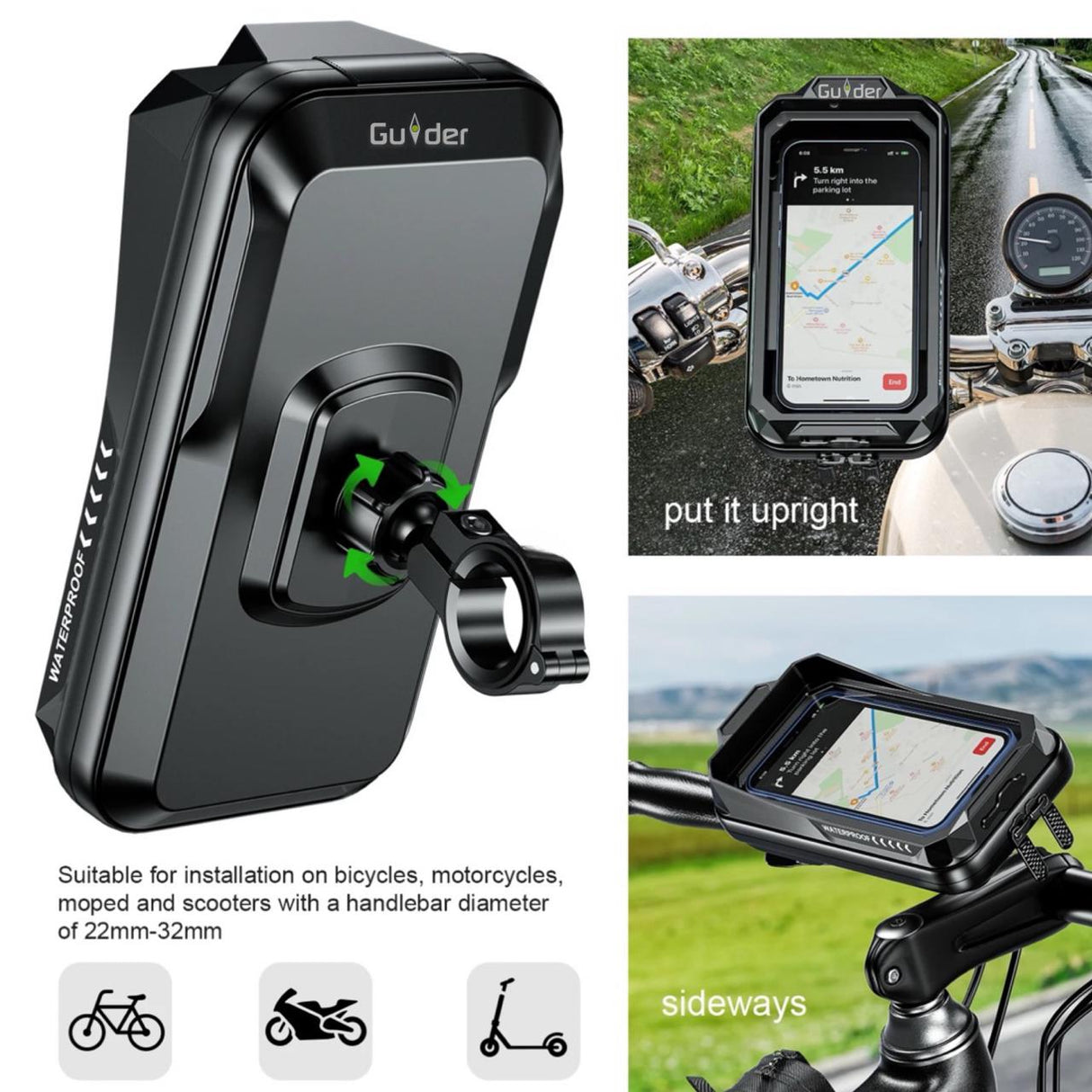 GUIDER WATERPROOF POUCH MOBILE HOLDER M30-A