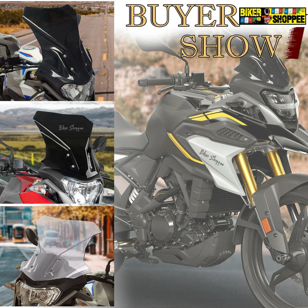 BMW G310GS TOURING VISOR