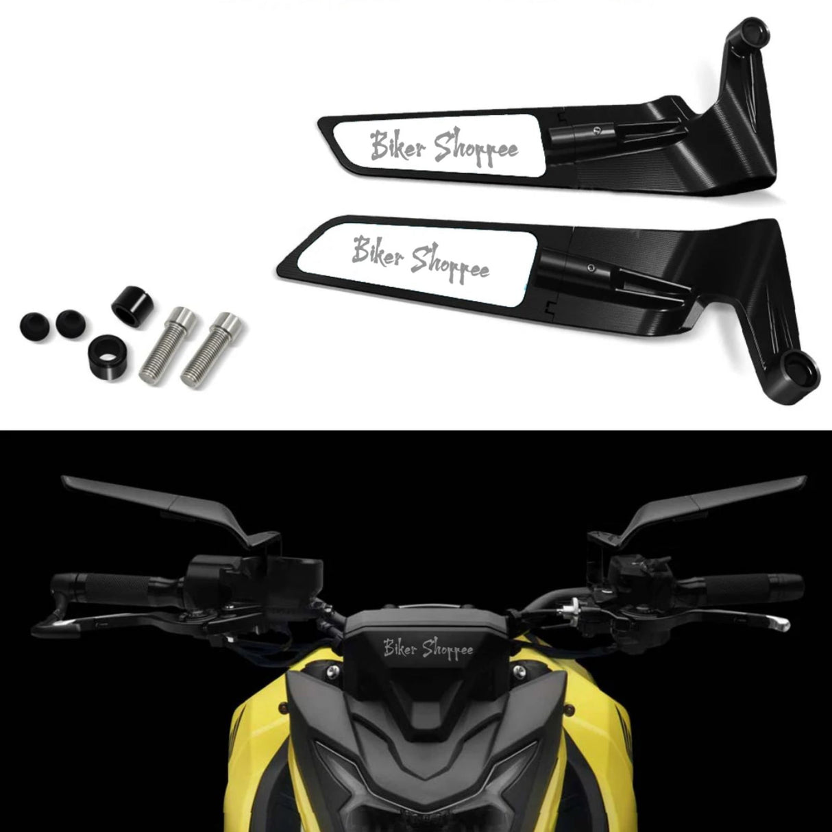 UNIVERSALSUPER STEALTH WING FIN MIRROR NAKED