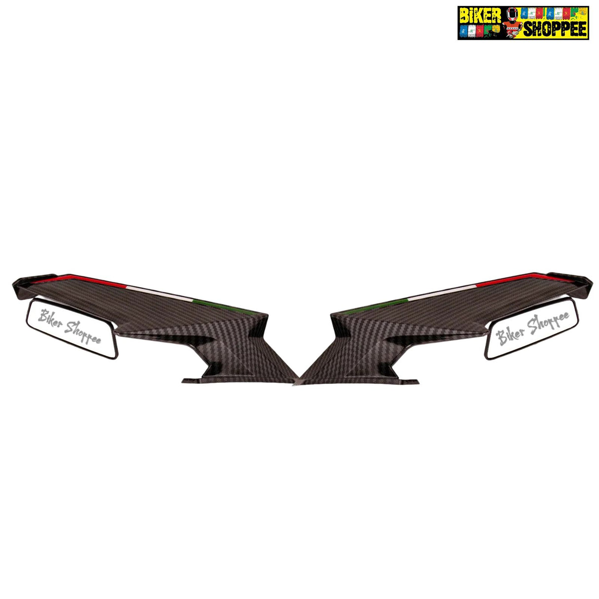 AERO MID CARBON WING WITH MIRROR