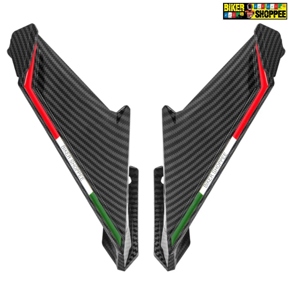 AERO MID CARBON WING WITH MIRROR