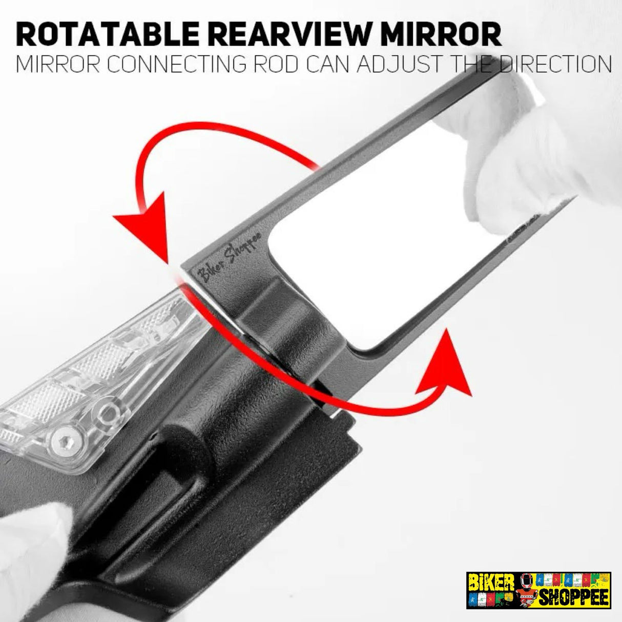 SUPER STEALTH WING FIN INDICATOR MIRROR NAKED