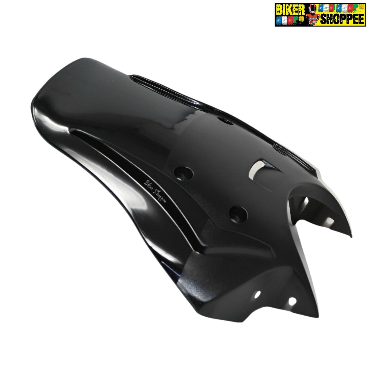 WANDERER TOURING VISOR FOR ROUND HEADLIGHT MOTORCYCLE (BLACK)