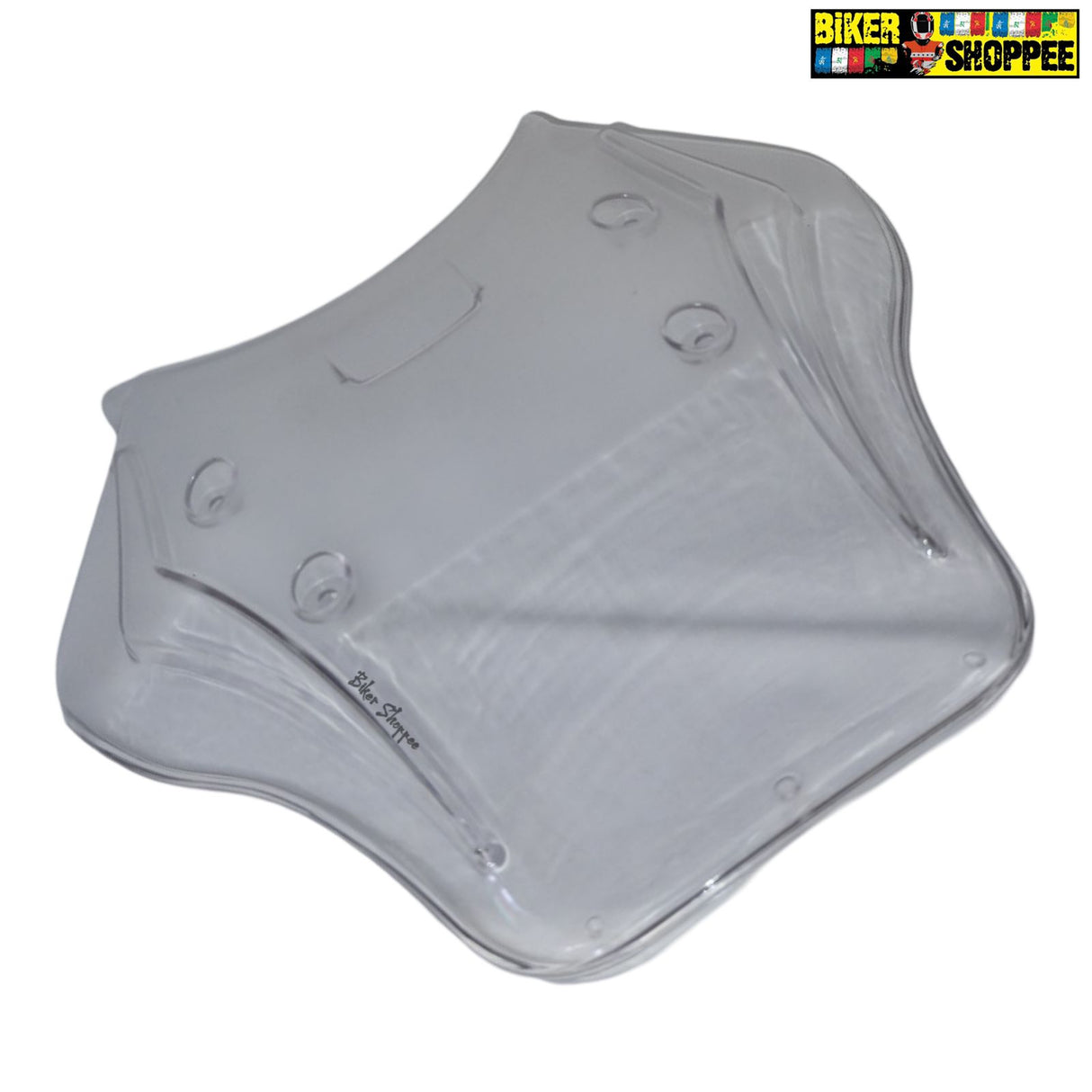 WANDERER TOURING VISOR FOR ROUND HEADLIGHT MOTORCYCLE (CLEAR)