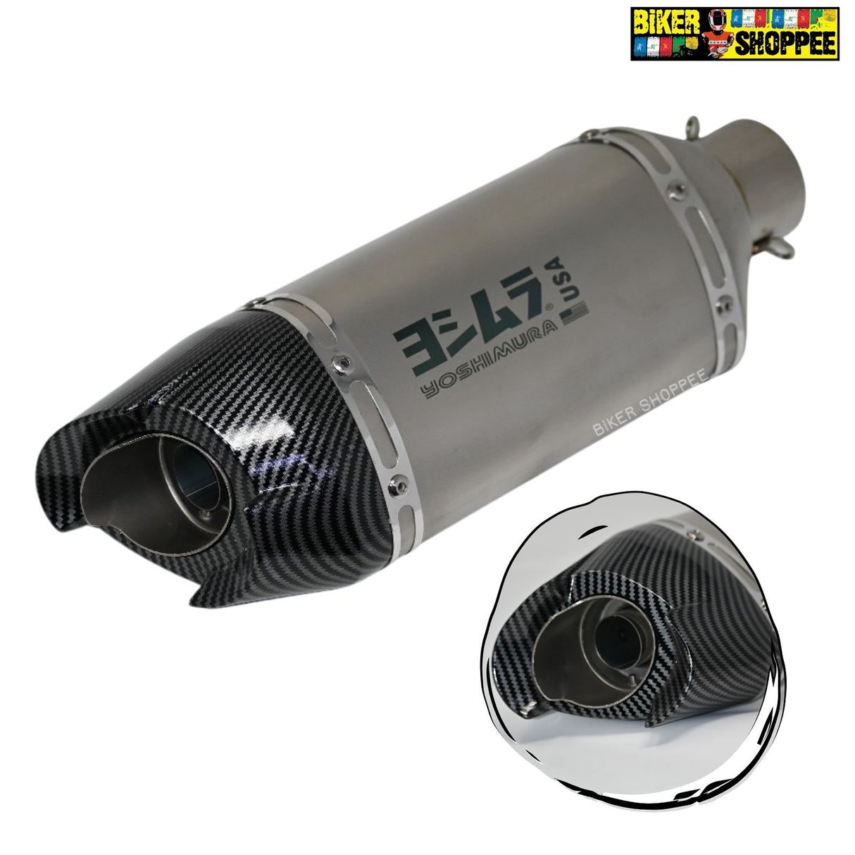 YOSHIMURA USA CARBON TIP DB EXHAUST