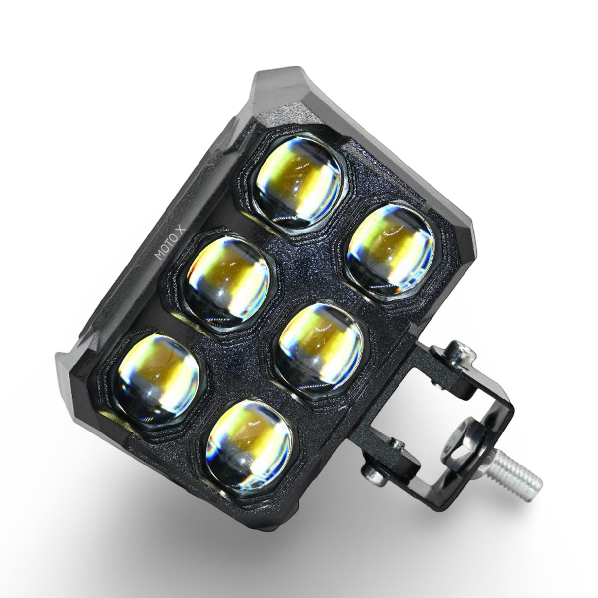 FOCUS SIX LENS LED FOG LIGHT WITH WIREHARNESS AND SWITCH MOTOX