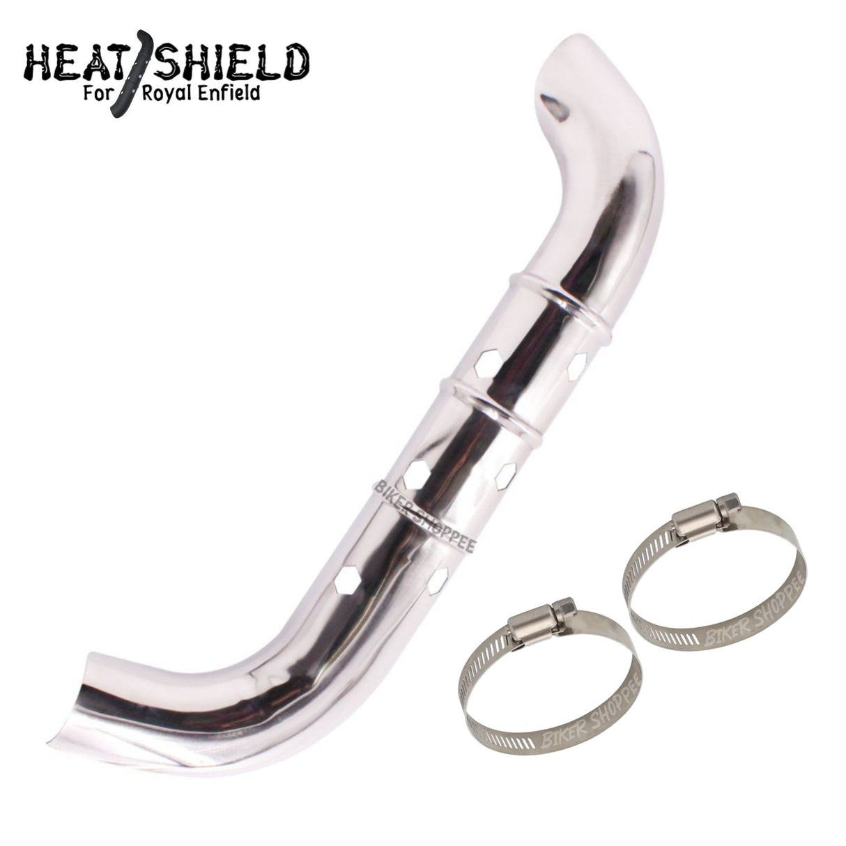 BS METEOR 350 HEATSHIELD CROME