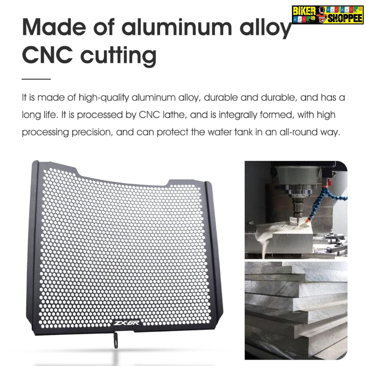 KAWASAKI NINJA ZX6R RADIATOR GRILL