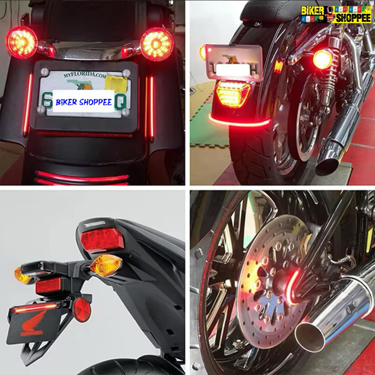 HARLEY STRIP LIGHT WITH INDICATOR
