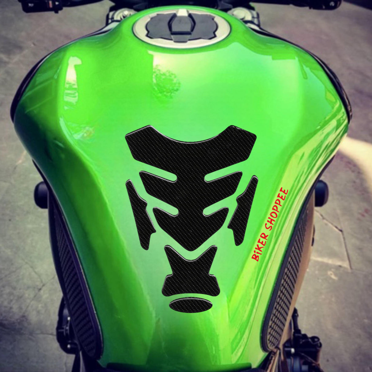 7D CARBON TANK PAD FOR MOTORCYCLE