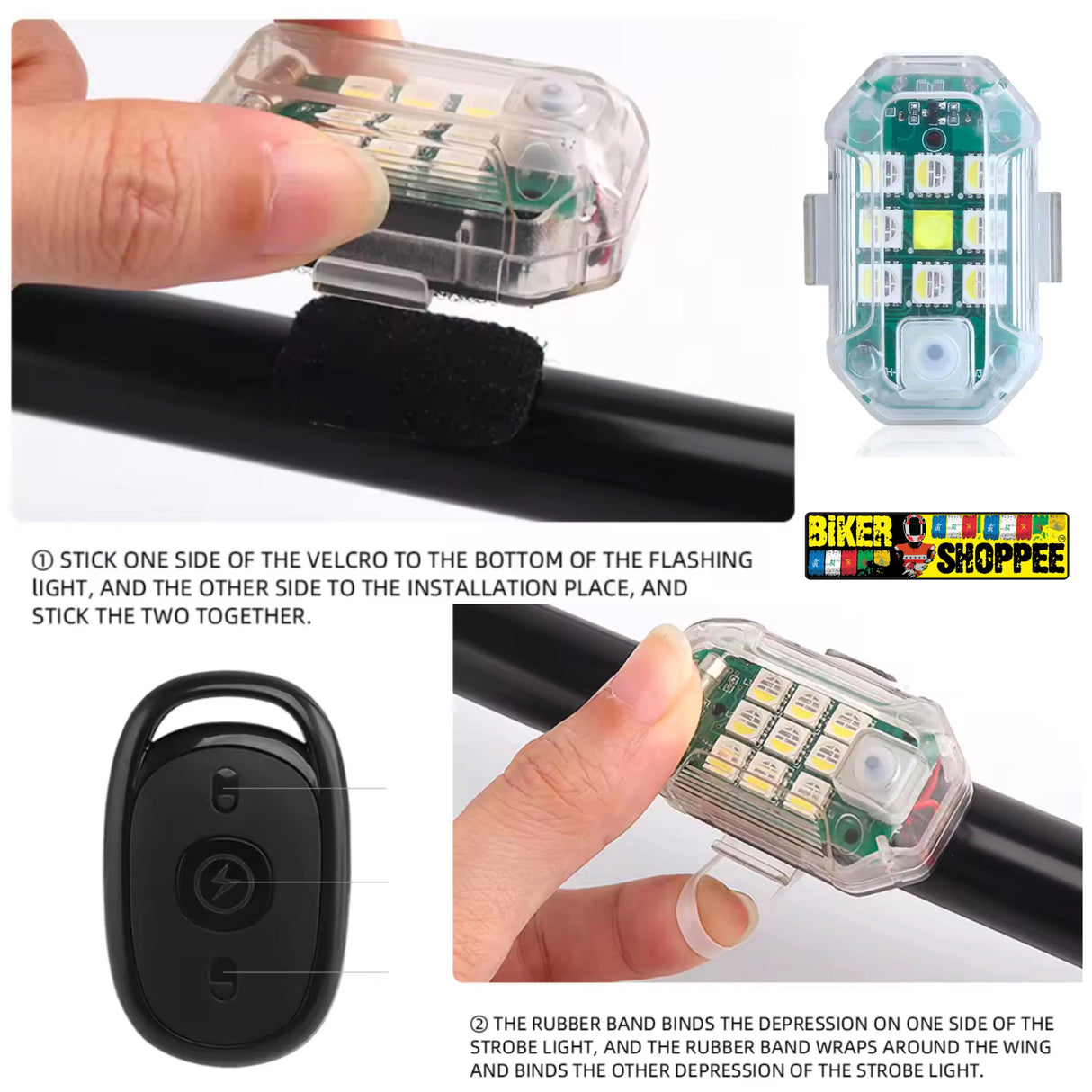 M3 STROBE WIRELESS WARNING LIGHT PAIR 2.0