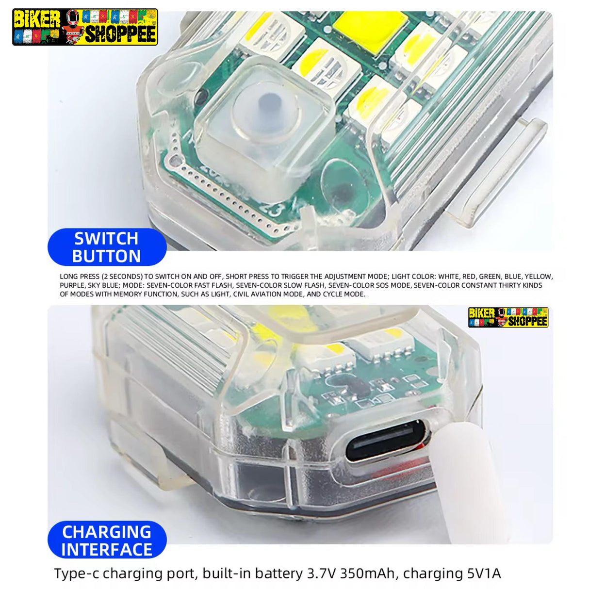 M3 STROBE WIRELESS WARNING LIGHT PAIR 2.0