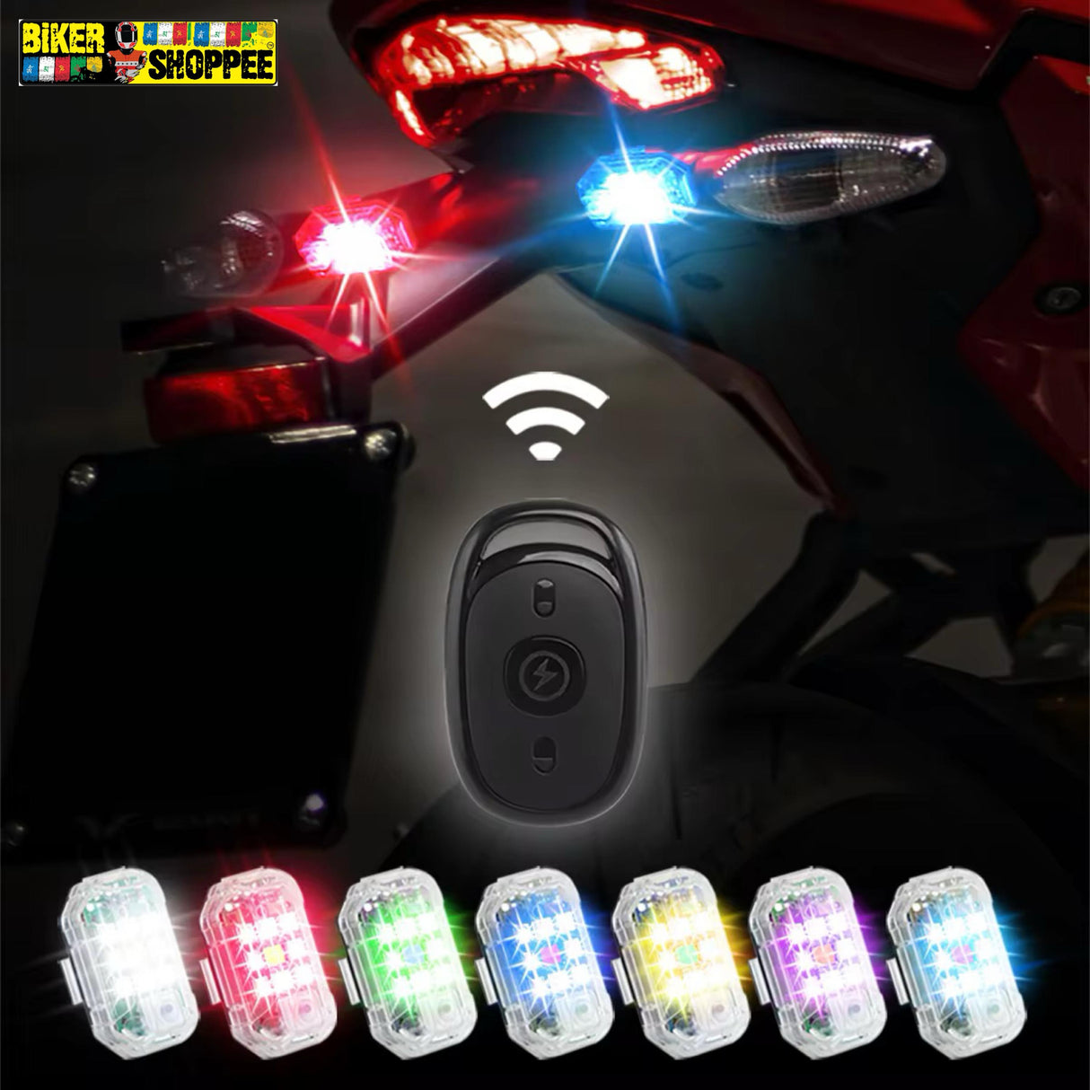 M3 STROBE WIRELESS WARNING LIGHT PAIR 2.0